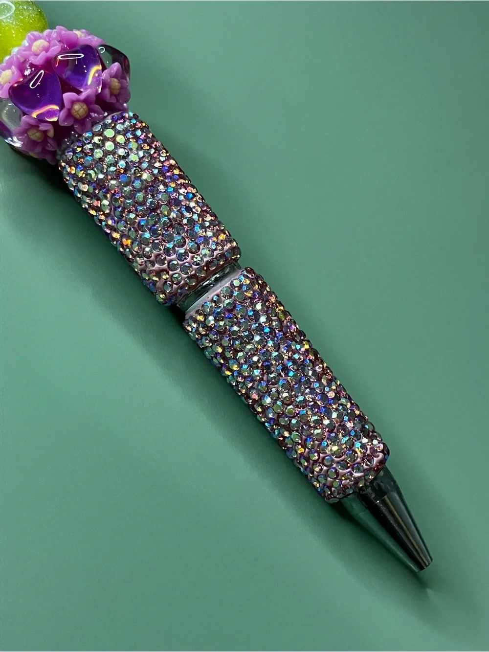 No One is You and That is Your Superpower Handmade Rhinestone Beaded Pen